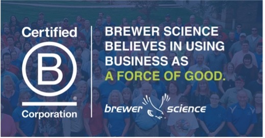 Brewer Science’s Innovative Solutions To B Corp™ Challenges