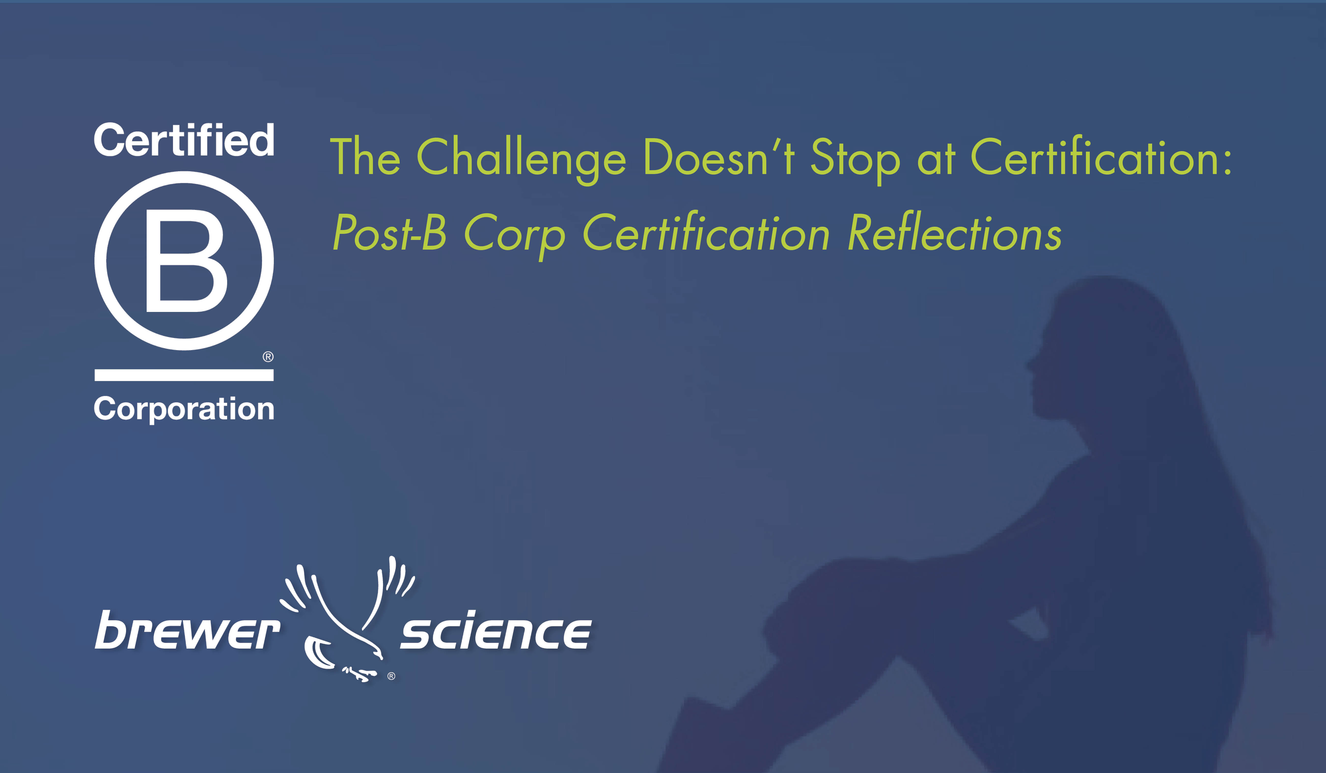 The Challenge Doesn’t Stop at Certification: Post-B Corp Certification Reflections