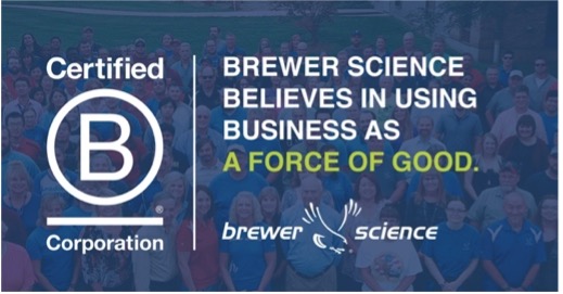 Brewer Science’s Innovative Solutions to B Corp™ Challenges